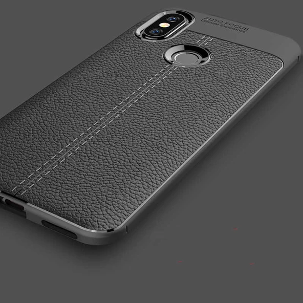 Xiaomi Mi 8 SE - Kılıf Auto Focus Karbon Niss Silikon Kapak - Resim 6