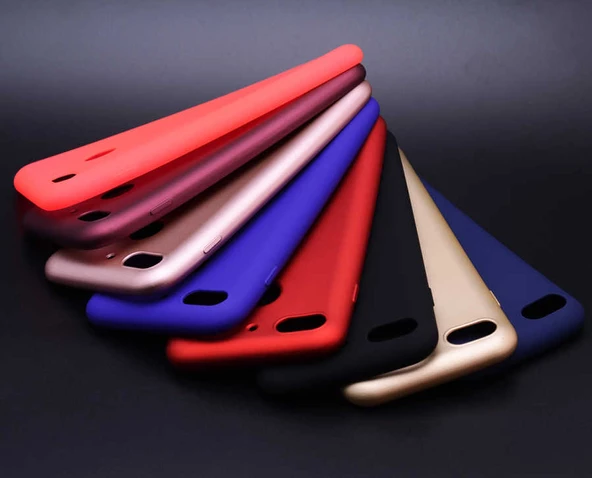 General Mobile GM 8 Go - Kılıf Mat Soft Premier Silikon Kapak - Resim 3