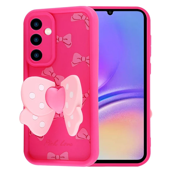 Samsung Galaxy A05S - Kılıf Kamera Korumalı Figür Tasarımlı Kapya Kapak - 5