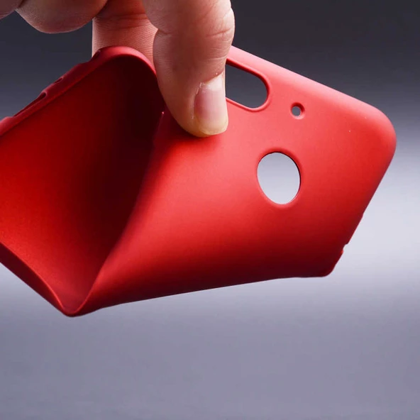 General Mobile GM 8 Go - Kılıf Mat Soft Premier Silikon Kapak - Resim 2