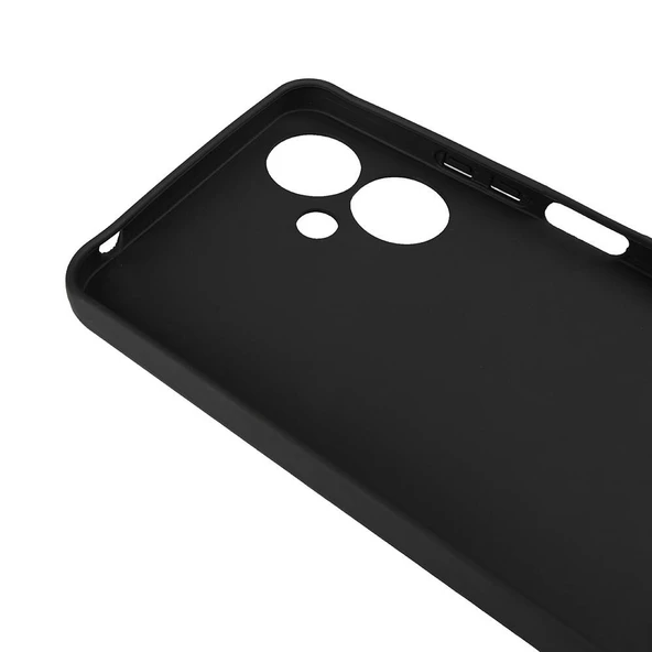 Xiaomi Poco M6 5G - Kılıf Mat Soft Esnek Biye Silikon - Resim 3