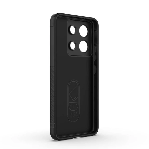 Xiaomi Redmi Note 13 4G Kılıf Esnek TPU Oyuklu Arka Yüzey Tasarımlı Etnik Silikon Kapak - Resim 4