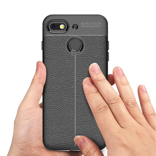 General Mobile GM 8 Go - Kılıf Auto Focus Karbon Niss Silikon Kapak - Resim 8