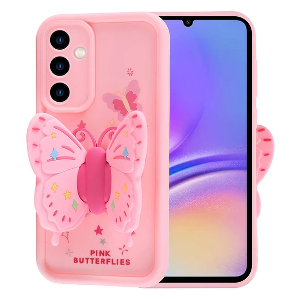 Samsung Galaxy A05S - Kılıf Kamera Korumalı Figür Tasarımlı Kapya Kapak - 4