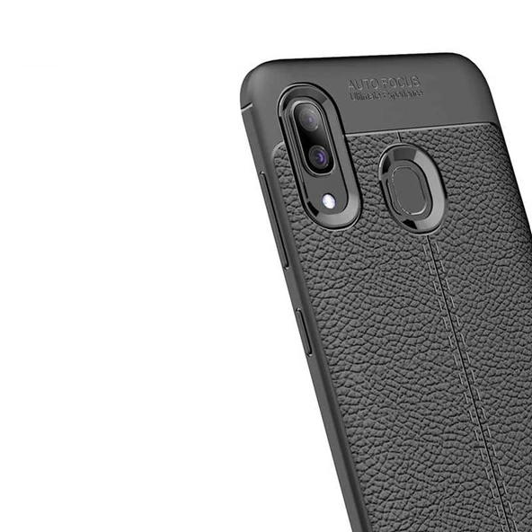 Huawei Honor 8C - Kılıf Auto Focus Karbon Niss Silikon Kapak - Resim 8