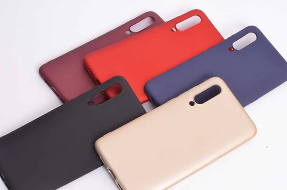 Xiaomi Mi 9 - Kılıf Mat Soft Premier Silikon Kapak - Resim 4