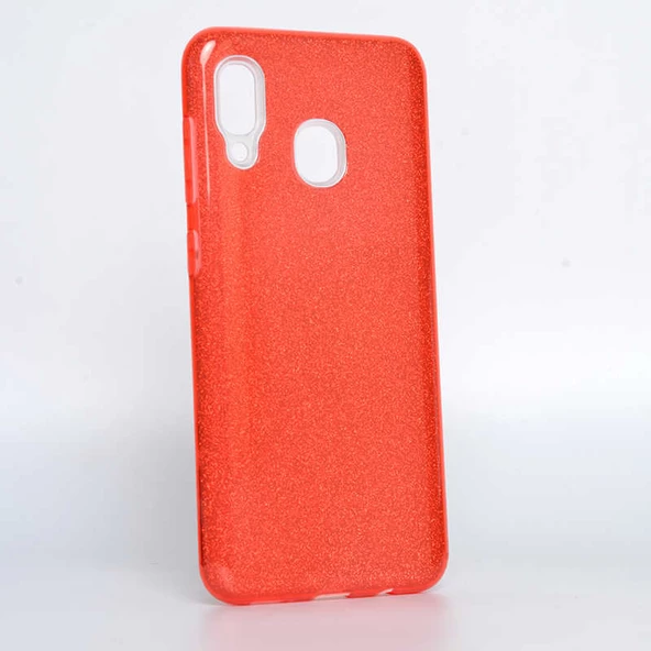 Huawei Y7 Prime 2019 - Kılıf Simli Koruyucu Shining Silikon ürün görseli