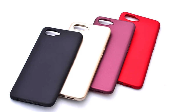 Oppo RX17 Neo - Kılıf Mat Soft Premier Silikon Kapak - Resim 4