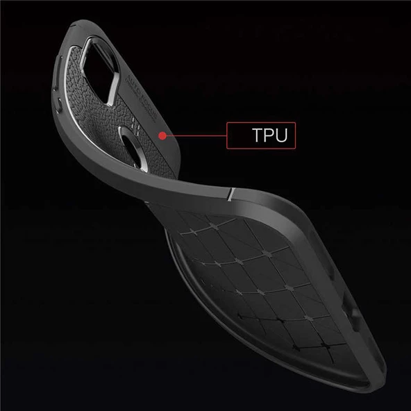 Xiaomi Mi A2 Lite - Kılıf Auto Focus Karbon Niss Silikon Kapak - Resim 5