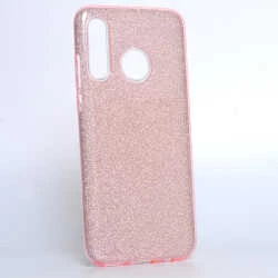 Huawei P30 Lite - Kılıf Simli Koruyucu Shining Silikon - Resim 5