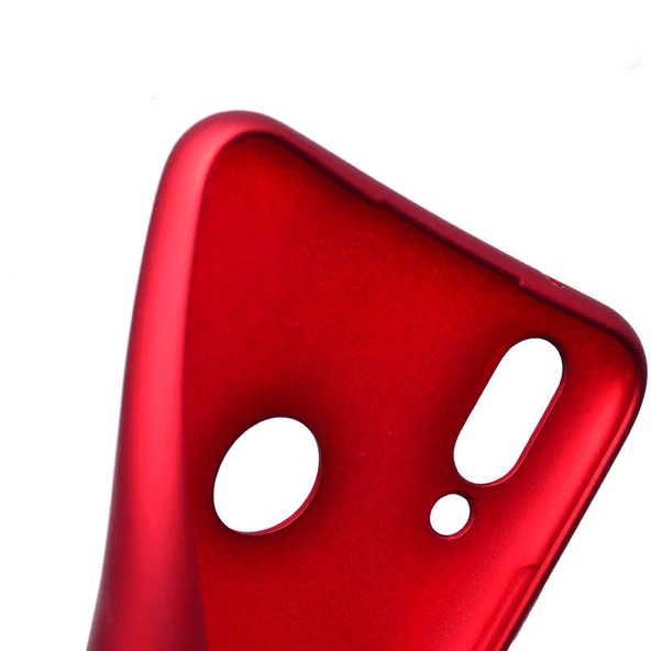 Huawei Y9 2019 - Kılıf Mat Soft Premier Silikon Kapak - Resim 2