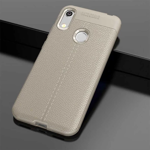 Huawei Honor 8A - Kılıf Auto Focus Karbon Niss Silikon Kapak