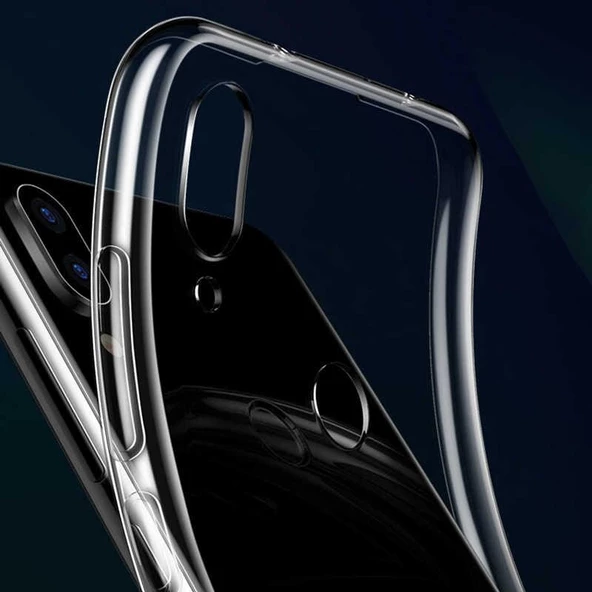 Xiaomi Mi Play - Kılıf Şeffaf Soft Slim Fitt Süper Silikon Kapak - Resim 3