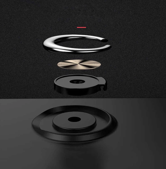 Samsung Galaxy Note 9 - Kılıf Yüzüklü Karbon Ravel Silikon Kapak - Resim 2