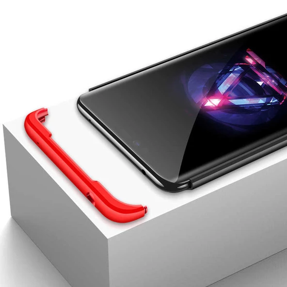 Huawei Mate 20 Pro - Kılıf Parmak izi Yapmayan 3 Parça Ays Kapak - Resim 2