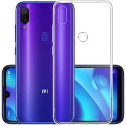 Xiaomi Mi Play - Kılıf Şeffaf Soft Slim Fitt Süper Silikon Kapak - Resim 4
