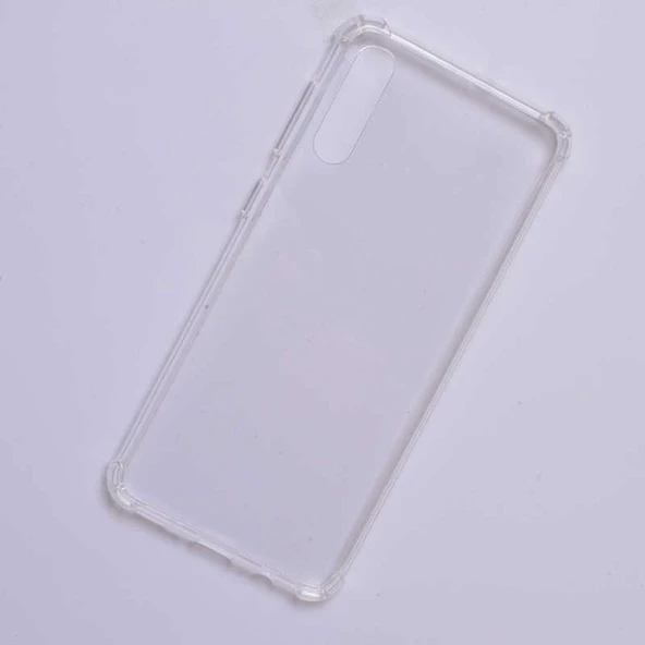 Samsung Galaxy A50 - Kılıf Kenar Köşe Korumalı Nitro Anti Shock Silikon