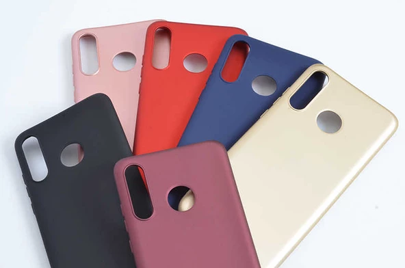 Huawei P30 Lite - Kılıf Mat Soft Premier Silikon Kapak - Resim 5