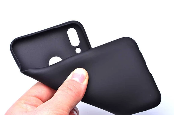 Huawei Y9 2019 - Kılıf Mat Soft Premier Silikon Kapak - Resim 3