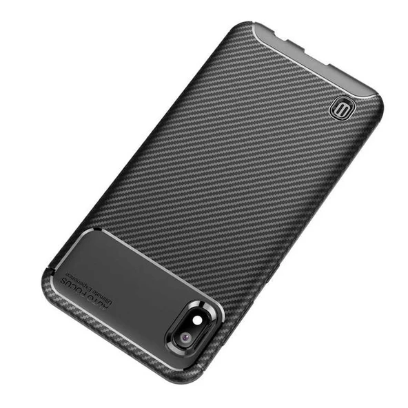 Samsung Galaxy A10 - Kılıf Auto Focus Karbon Negro Silikon Kapak - Resim 7