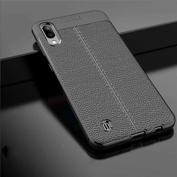 Samsung Galaxy M10 - Kılıf Auto Focus Karbon Niss Silikon Kapak - Resim 8