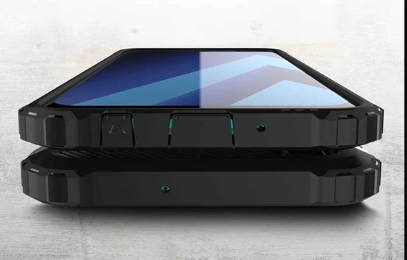 Samsung Galaxy A70 - Kılıf Çift Katman Zırh Tank Crash Military Kapak - 2