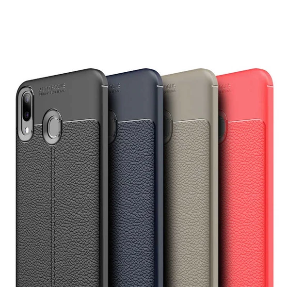 Samsung Galaxy M20 - Kılıf Auto Focus Karbon Niss Silikon Kapak - Resim 7