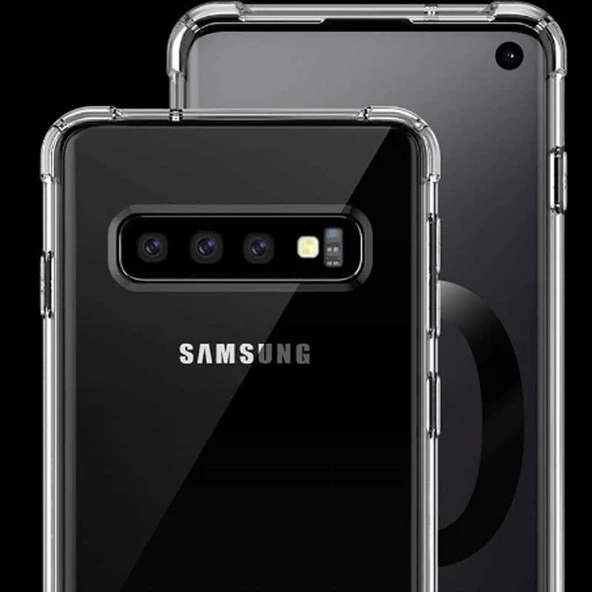 Samsung Galaxy S10 - Kılıf Kenar Köşe Korumalı Nitro Anti Shock Silikon - 5