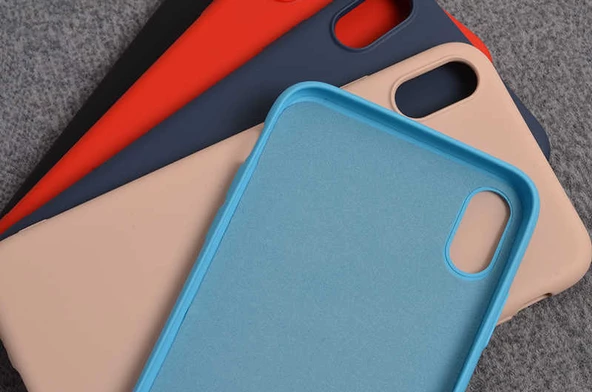 Huawei Y6 2019 - Kılıf Mat Koruyucu içi Kadife İnci Silikon - Resim 2