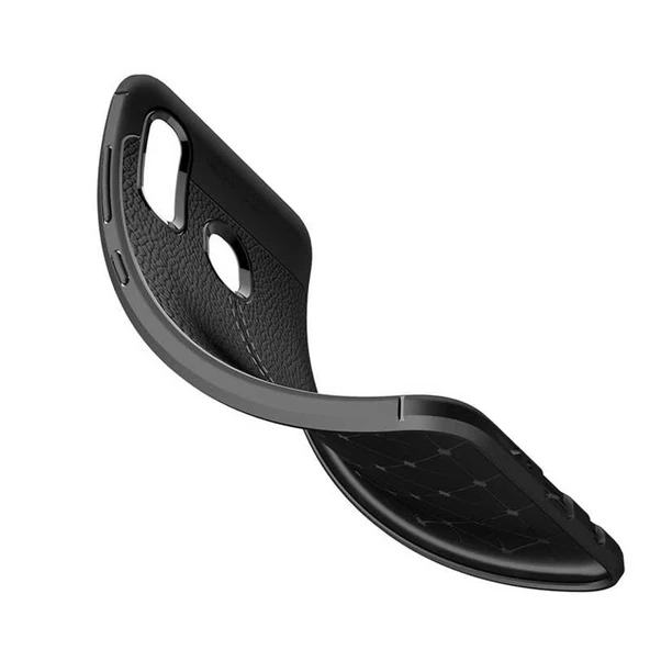 Samsung Galaxy A30 - Kılıf Auto Focus Karbon Niss Silikon Kapak - Resim 4