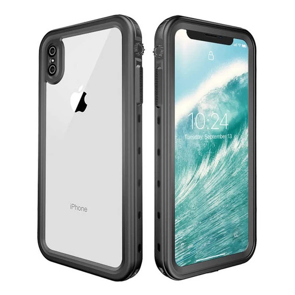 Apple iPhone XS 5.8 - Kılıf 360 Korumalı 1-1 Su Geçirmez Kılıf