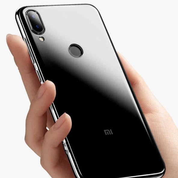 Xiaomi Mi Play - Kılıf Şeffaf Soft Slim Fitt Süper Silikon Kapak - Resim 2