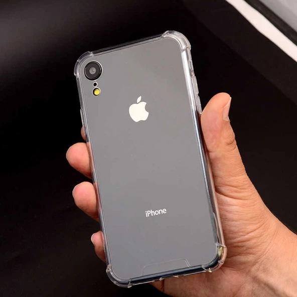 Apple iPhone XR 6.1 - Kılıf Kenar Köşe Korumalı Nitro Anti Shock Silikon - Resim 7