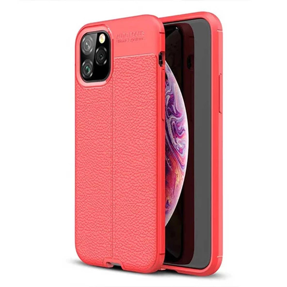 Apple iPhone 11 Pro Max - Kılıf Auto Focus Karbon Niss Silikon Kapak ürün görseli