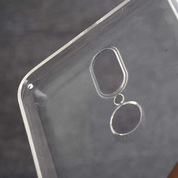 Vestel Venüs V7 - Kılıf Şeffaf Soft Slim Fitt Süper Silikon Kapak - Resim 2