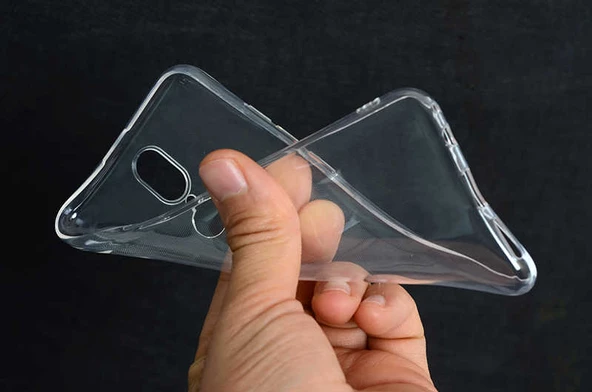 Vestel Venüs V7 - Kılıf Şeffaf Soft Slim Fitt Süper Silikon Kapak - Resim 3