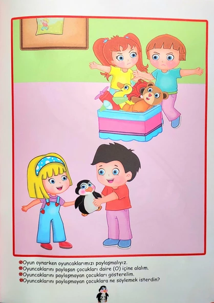 3 - 6 Okul Öncesi Neşe Diyarı Eğitim Seti - 6 Kitap - 192 Sayfa - 2