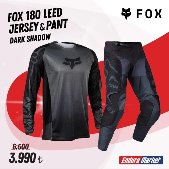 FOX LEED SİYAH JERSEY PANTOLON TAKIM