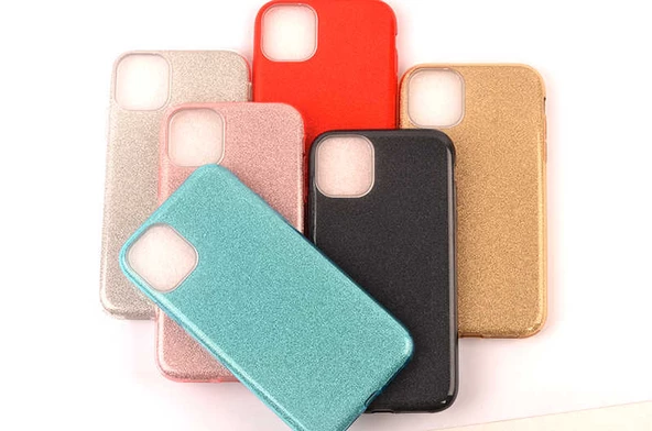 Apple iPhone 11 - Kılıf Simli Koruyucu Shining Silikon - 2