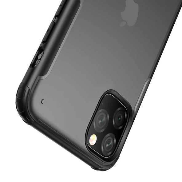 Apple iPhone 11 Pro - Kılıf Koruyucu Sert Volks Kapak - 6