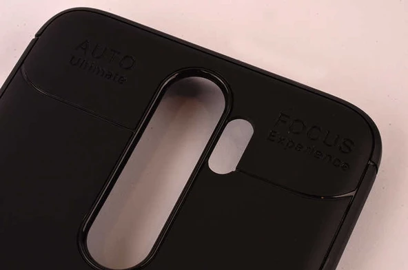 Xiaomi Redmi Note 8 Pro - Kılıf Yüzüklü Karbon Ravel Silikon Kapak - 2