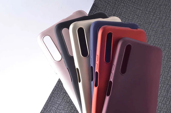 Huawei P Smart Pro 2019 - Kılıf Mat Soft Premier Silikon Kapak - 4