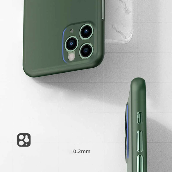 Apple iPhone 11 Pro - Kılıf 1.Kalite Mat Ultra İnce PP Kapak - 5