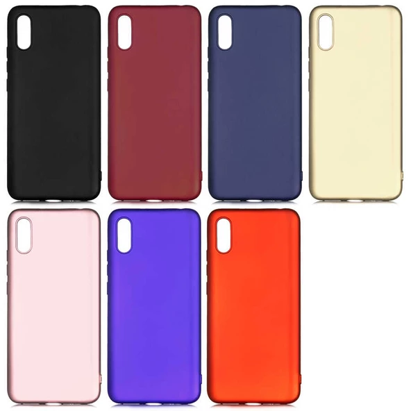 Xiaomi Redmi 9A - Kılıf Mat Soft Premier Silikon Kapak - 2