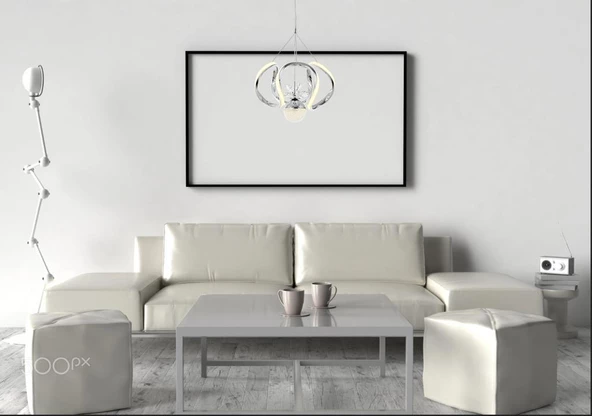 Eray Aydınlatma 1688-30 Krom Led Avize - 2