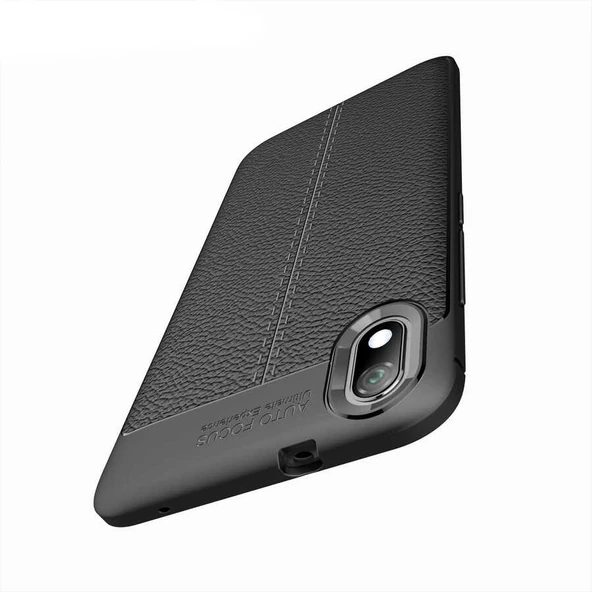 Xiaomi Redmi 7A - Kılıf Auto Focus Karbon Niss Silikon Kapak - 5