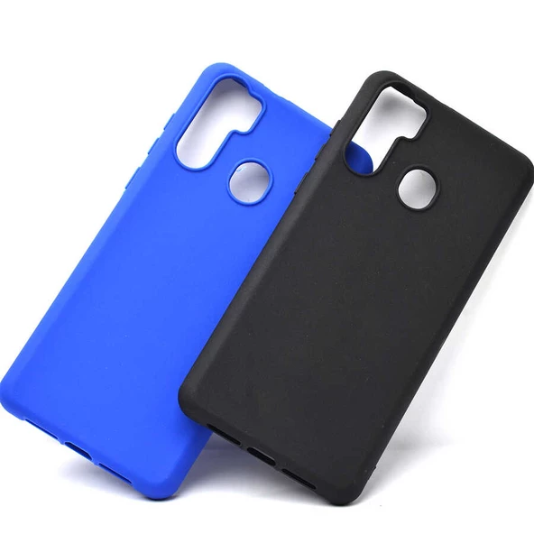 Reeder P13 Blue Max - Kılıf Mat Soft Esnek Biye Silikon - Resim 4