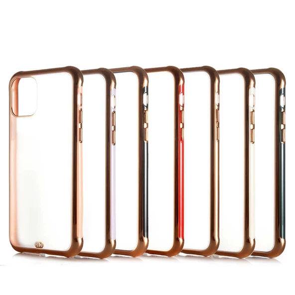 Apple iPhone 11 Pro Max - Kılıf Koruyucu Voit Clear Tatlı Sert Silikon Kapak - 2