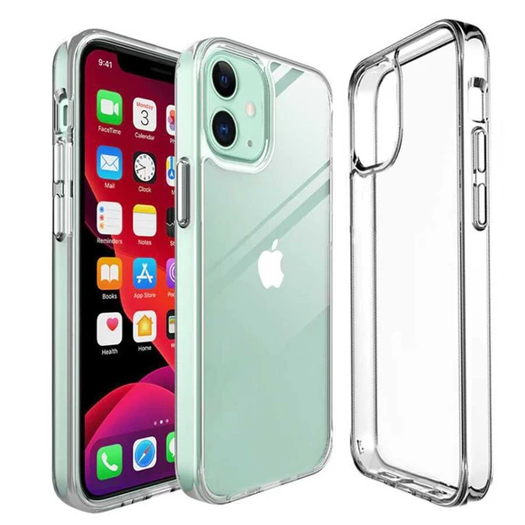 Apple iPhone 12 Mini - Kılıf Koruyucu Esnek İmax Silikon