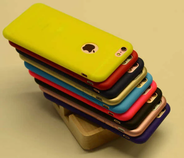 Apple iPhone 6 Plus - Kılıf Mat Soft Premier Silikon Kapak - 2